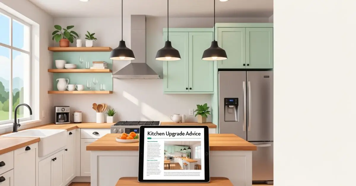 kitchen upgrading advice mintpalment